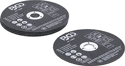 BGS 70998 | Jeu de disques à couper | pour acier inoxydable | Ø 75 x 1,0 x 10 mm | 5 pièces