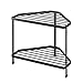 YAMAZAKI 7454 Kitchen Corner Rack, Tower, Black