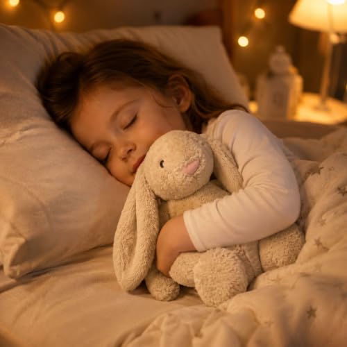 Image of Grey Bunny Rabbit Plush Soft Toy 40 CM for Kids, Ultra Soft Stuffed Bunny Teddy with Long Floppy Ears, Premium Plush Animal for Boys & Girls, Cute Cuddly Rabbit Doll for Birthday Gift