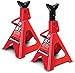 Ratcheting Jack Stands, 6-Ton, Pr.