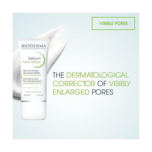 Bioderma - Sébium - Pore Refiner Cream - Corrective Care for enlarged pores - For Combination to Oily Skin - 1 fl.oz.
