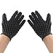 Kiorc 2PC Fashion Curls Coil Magic Tool Wave Barber Hair Brush Sponge Gloves