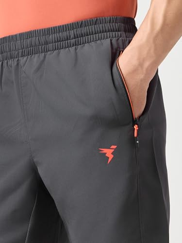 Image of TECHNOSPORT Men Solid Slim Fit Sports Shorts Techno LITE UPF50+ Polyester Mid Rise Drawstring Shorts Pant for Men Gym Workout Running Cricket Casual Quick Dry