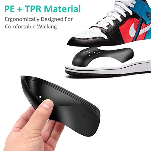 Shoe Crease Protectors For Air Force 1, Jordans, Dunks & More Sneakers, 4 Pairs Shoe Crease Guard, Anti Crease Shoe Protectors For Men's 7-12/ Women's 5-8 #TOP3
