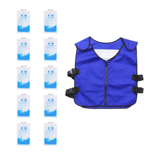 Gilet rafraîchissant d'été pour hommes en tissu élastique respirant