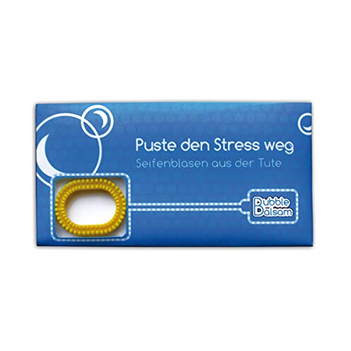 yagma Anti Stress Notfallpaket (Notfallschokolade, Seifenblasen Puste den Stress weg, Geduldsfäden)