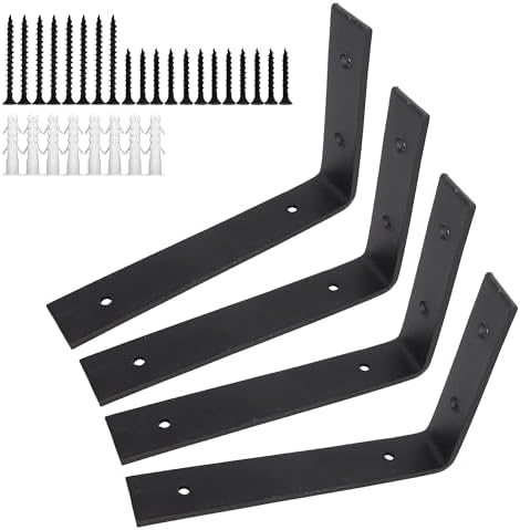 for 8 X 4 Steel Angle Iron Heavy Duty Bracing Bracket Shelf