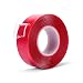 Double Sided Mounting Tape - 1 Inch Wide 10 Feet Long Adhesive Removable Clear Heavy Duty Double Sided Tape for Wall Mount,Photo Mounting,Outdoor Mounting,Art Mounting,Glass Mounting(Pack of 1 Roll)