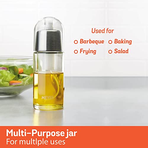 Image of Meyer Plastic Kitchen Hacks Oil Sprayer, 170ml, Silver
