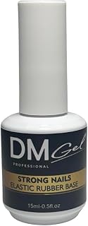 Elastic Rubber Base Gel for Soft and Damaged Nails. HEMA-Free Nail Strengthener/Bonding Layer/Maximum Adhesion