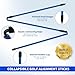 Seticek 4 Pack Golf Alignment Sticks,Upgraded 40