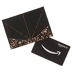 Amazon.de Geschenkkarte in Geschenkkuvert (Schwarz)