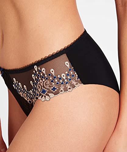 Aubade Womens Joyau Eternal Brazilian Briefs, Black (Royal), X-Small Us #TOP4
