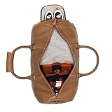 DRAKENSBERG Weekender 'Finn' (54 cm) skórzana torba podróżna z kieszenią na buty, dla kobiet i mężczyzn, idealna torba sportowa, Havanna-brązowy, Medium, 54cm, 40 Liter, Skórzana torba podróżna z