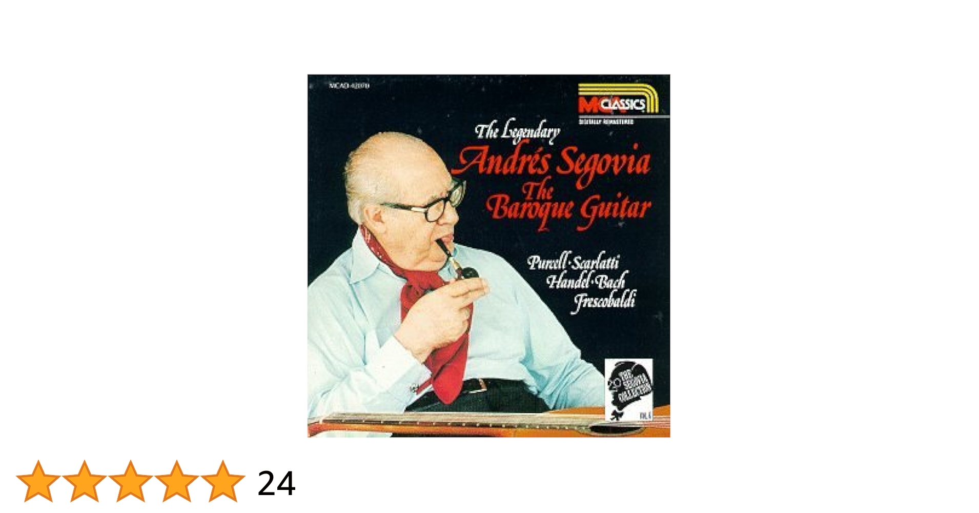 Andres Segovia, Henry Purcell, Domenico Scarlatti, George