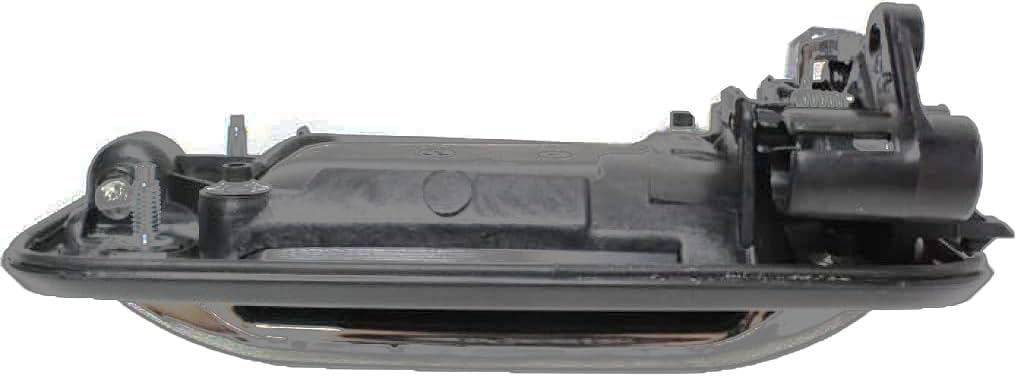 Exterior Door Handle Front Left (Driver) Black and Chrome; w/Keyhole Compatible with Lobo (Mexico); F-150 2004 2005 2006 2007 2008 2009 2010 2011 2012 2013 2014 80201 9L3Z1522405BA 4L3Z1522