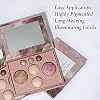 LAURA GELLER NEW YORK Baked Starter Kit: Baked Balance-n-Brighten Powder Foundation, Golden Medium and Best of the Best Palette Blush Bronzer Highlighter Eyeshadow and Retractable Kabuki Brush