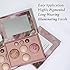 LAURA GELLER NEW YORK Baked Starter Kit: Baked Balance-n-Brighten Powder Foundation, Deep and Best of the Best Palette Blush Bronzer Highlighter Eyeshadow and Retractable Kabuki Brush