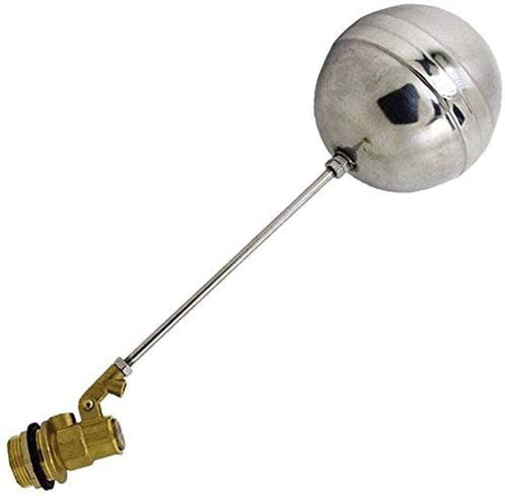 Buy Threaded Fittings Brass Float Valve Cold and Hot Water Tank ...