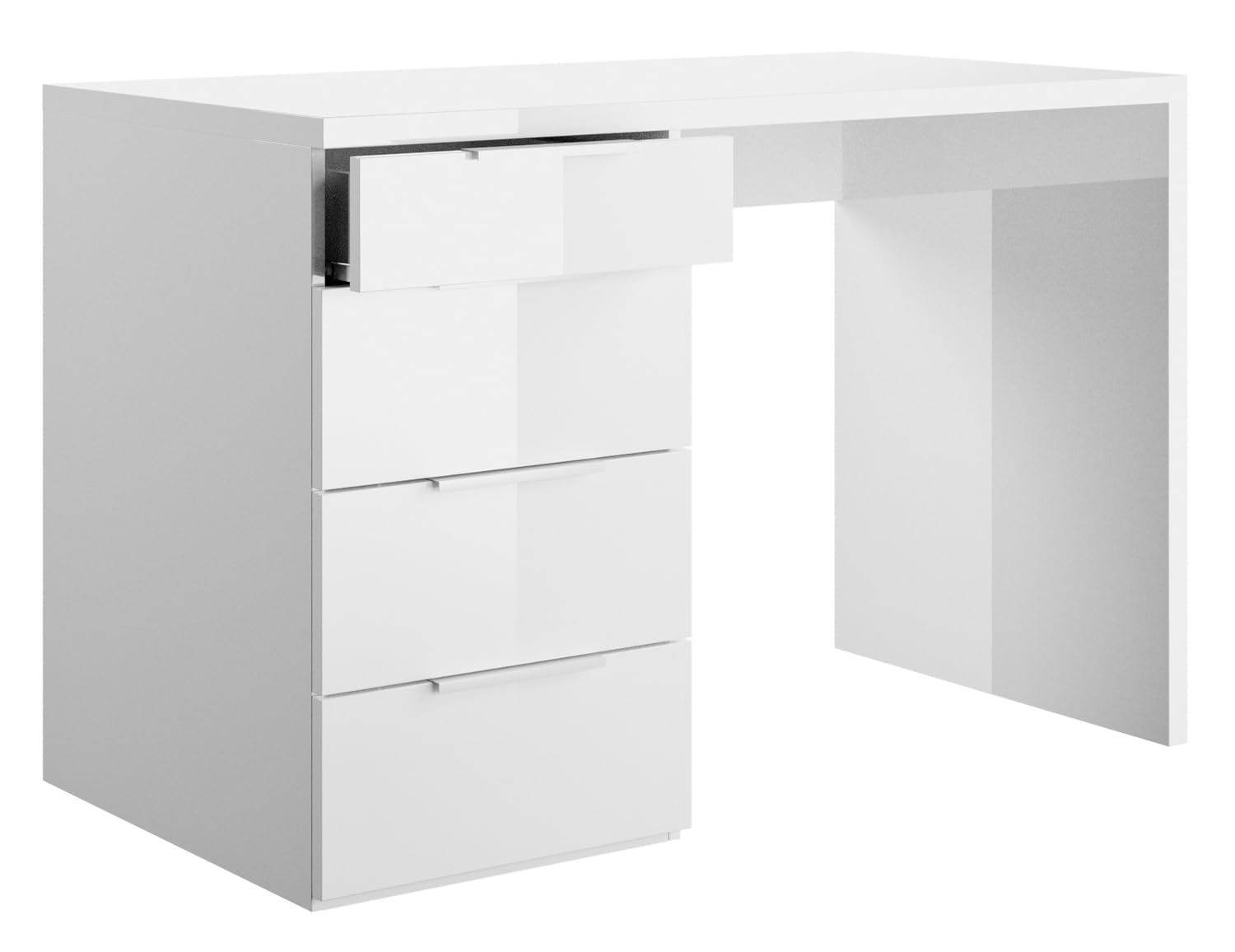 Deghi Scrivania 120 X 60 Con Cassetti Scrivania Bianca Scrivania