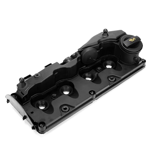 LuluViolen Engine Valve Cover, with Valve Cover Gasket & Oil Filler Cap & Bolt, Compatible with Volkswagen Passat 2012 2013 2014, 2.0L Diesel, Replace # 03L103469R, 03L103-469-R by LuluViolen - Used condition - Image 2