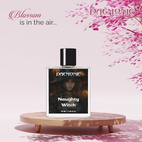 Image of DAEMONIC Naughty Witch Perfume for Men,50 ML|Spicy,Woody-Oudh Scent Eau De Parfum|Long Lasting Mens Perfume|Best Date Night Fragrance Body Spray|Valentine gift for husband |Gift for Boyfriend|Gift for Men