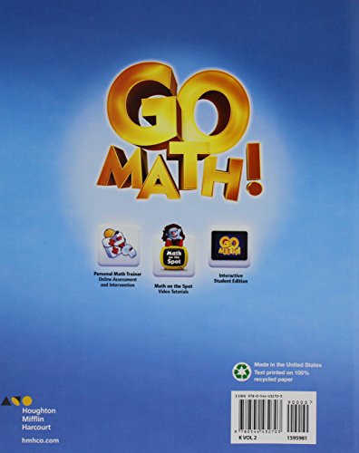 Student Edition Volume 2 Grade K 2015 (Go Math!) - Image 2