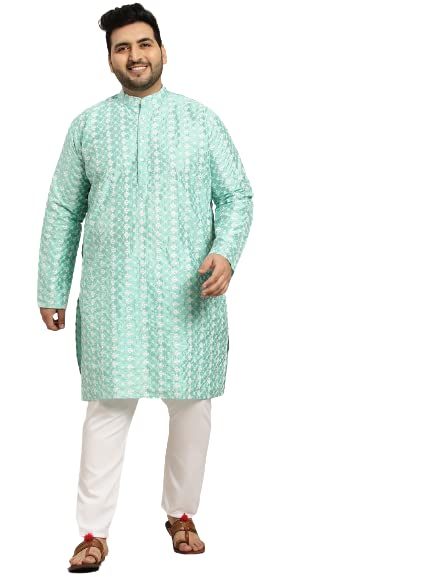 Image of SOJANYA (Since 1958, Men's Silk Blend Grey Kurta Pyjama & Silk Blend Jacket Combo
