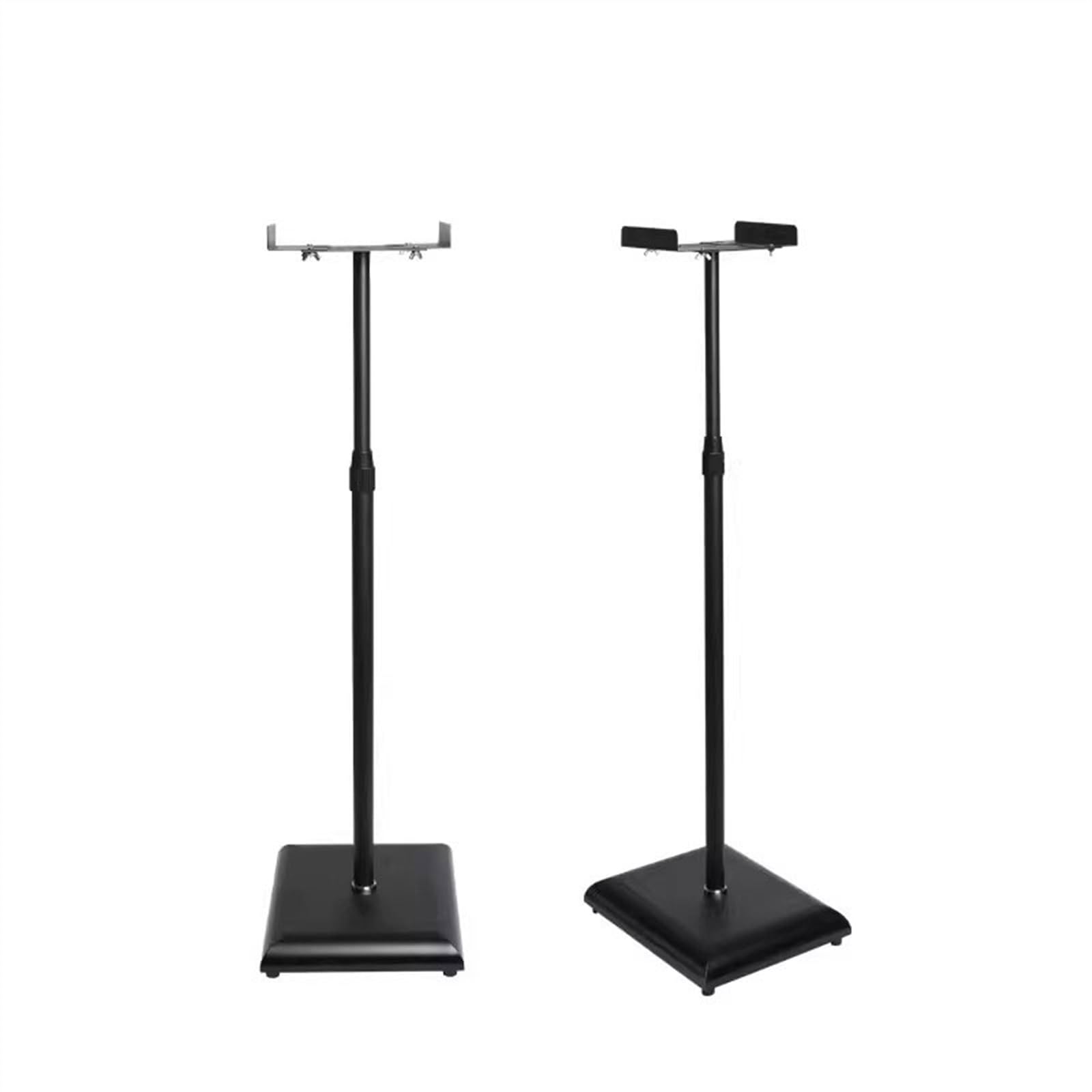 Soporte para Altavoz Monitor Altavoz Estante Soporte de elevación Piso de Metal Estante de Sonido Envolvente Estantería Soporte de absorción de Impactos Soporte para Altavoz