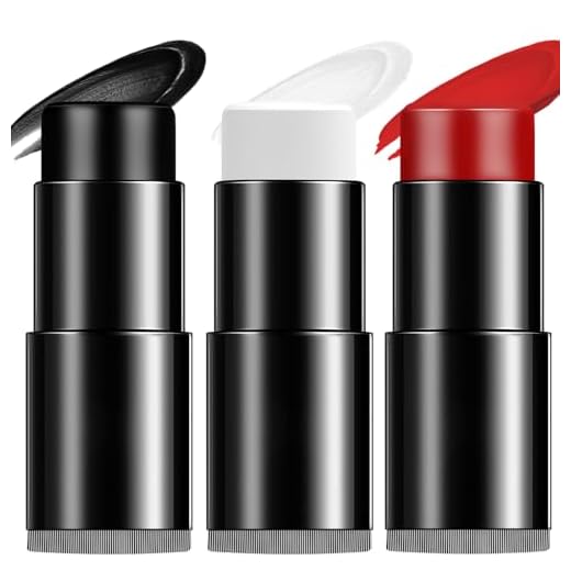 Maquillage Halloween (Noir Blanc Rouge)