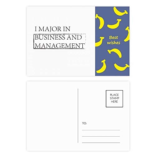 Carte postale Banana gestion d'affaires pour vos mots de remerciement