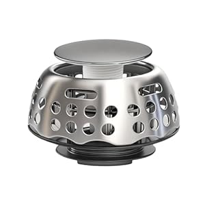 Huntonry Badewannenstopfen Pop-Up mit Sieb