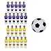 rockible Foosball Men Replacement, Soccer Table Foosball Player, Doll Table Football Men Football Players Toys,