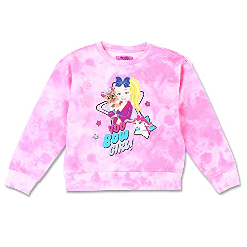 JoJo Siwa girls Cute Comfy Soft Fleece Sweatshirt Sweatpant Tee 3 Piece Set3 Piece Set2