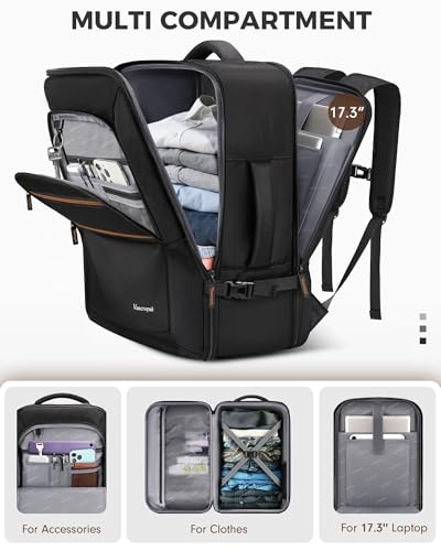 Vancropak Personal Item Travel Backpack