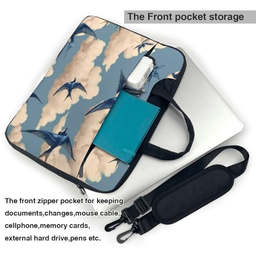 Bolsa para portátil impermeable tipo maletín 14 pulgadas miniatura 5