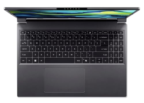 Image of Acer Aspire 15-Inch Student & Business Laptop, IPS WUXGA (Intel i5-1334U, 16GB DDR5, 512GB PCIe SSD, Intel UHD Graphics, WiFi 6, Webcam, Bluetooth 5.1, Win 11 Pro) with DKZ USB Port Expander