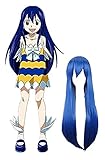 Koswiggle Christmas Anime Cosplay Wig for Fairy Tail Mavis Vermilion Halloween Carnival Party Carnival Nightlife Concerts Weddings Masquerade Parties