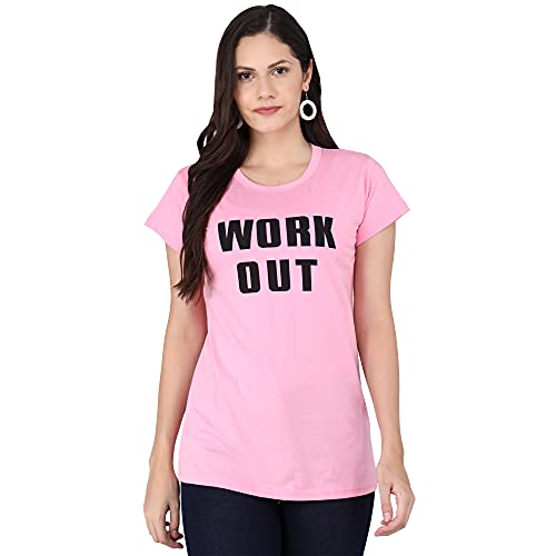 Image of FUNDAY FASHION Women & Girls Cotton Regular Fit Half Sleeves T-Shirt