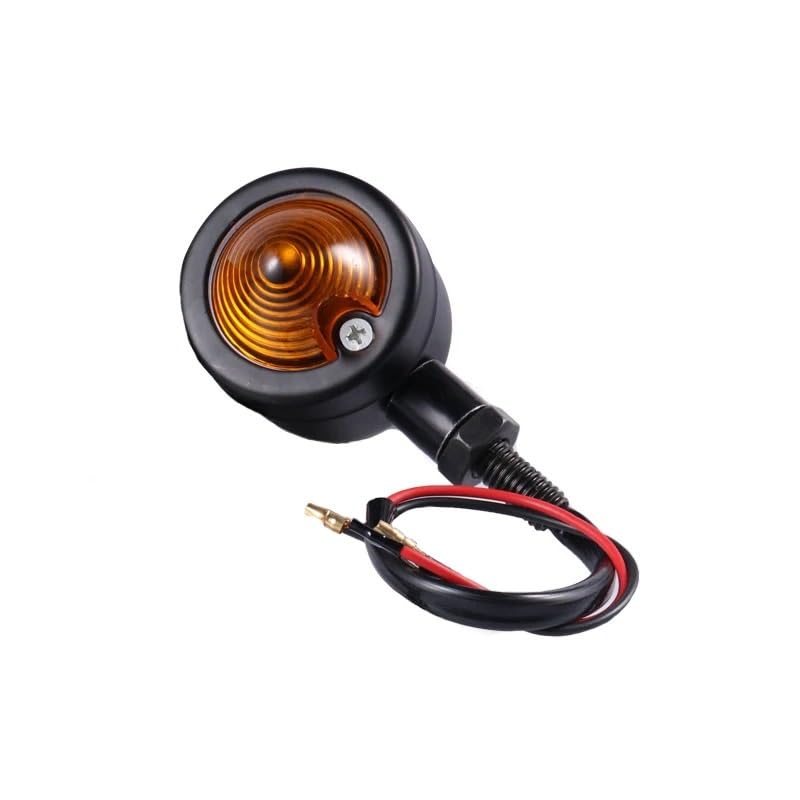 Clignotant pour moto 2 pièces multifonction, feu stop arrière et support de plaque rigide