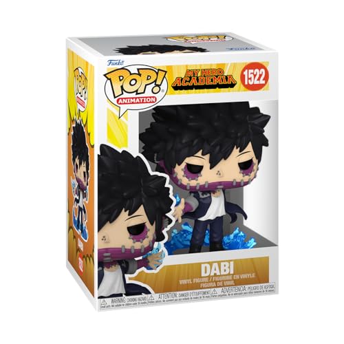 Funko Pop! Animation: My Hero Academia (MHA) - (MHA) 2 - Dabi - (Flames) - Collectable Vinyl Figure - Gift Idea - Official Merchandise - Toys for Kids & Adults - Anime Fans