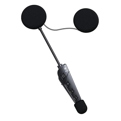 OBEST Auricolari Bluetooth Moto，interfono Bluetooth per casco，Cuffie per Motocicli supporto