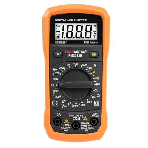 PM8233B Mini Digital Multimeter AC Voltage Detector