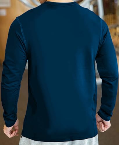 Image of AUSK Men Polyester Tshirt || Mens Full Sleeve Sports Regular Fit T-Shirt
