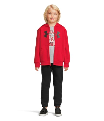 Under Armour Boys Rival Three-Piece Hoodie Set (Little Kid/Big Kid), Red, 4 Years, Little Kid