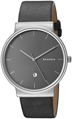 Skagen Men's SKW6320 Ancher Titanium Analog Quartz, Grey