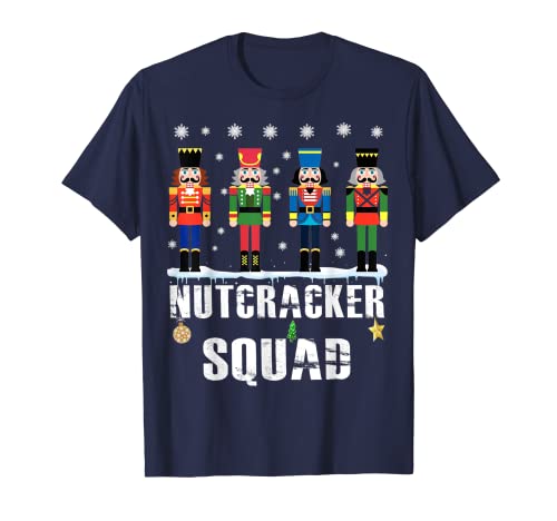 Nutcracker Squad Ballet Dance Matching Family Christmas T-Shirt