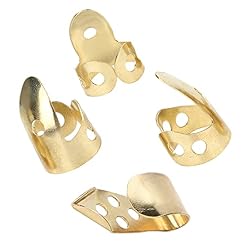 kalimba médiators médiators métal 3 pièces index doigt pc pouce pièces de guitare accessoires d’instruments de musique… - Les Beatles, Paul McCartney, John Lennon, RIngo Starr, George Harrison