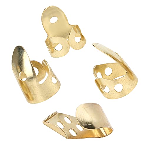 kalimba médiators médiators métal 3 pièces index doigt pc pouce pièces de guitare accessoires d’instruments de musique… - Les Beatles, Paul McCartney, John Lennon, RIngo Starr, George Harrison kalimba médiators médiators métal 3 pièces index doigt pc pouce pièces de guitare accessoires d'instruments de musique…