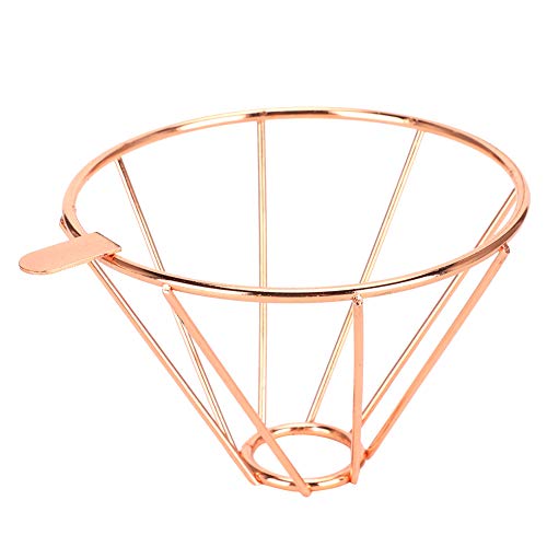 Staffa per imbuto porta tazze con filtro per caffè in acciaio inossidabile per uso domestico in caffetteria